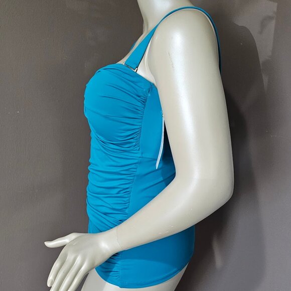 Anne Cole Live in Color Twis Bandini Top Size 18W - Picture 3 of 9